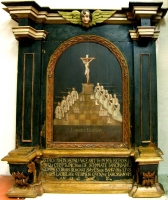 Drevený epitaf rodiny Jánoky