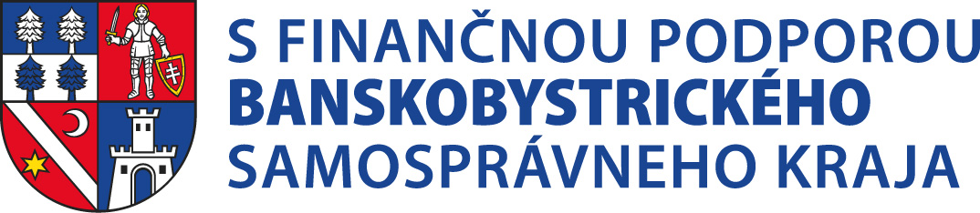 logo S finančnou podporou Banskobystrického kraja