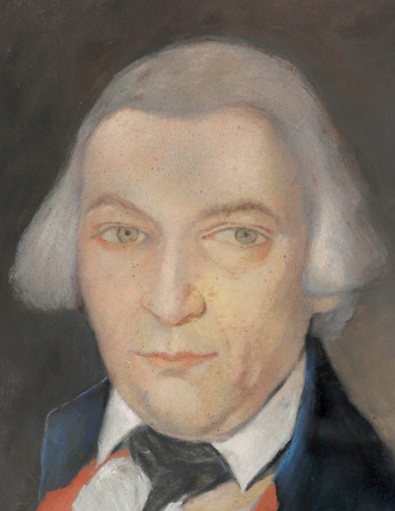 Portrét lekára Jánosa Tóth Pápaiho - stav po reštaurovaní
